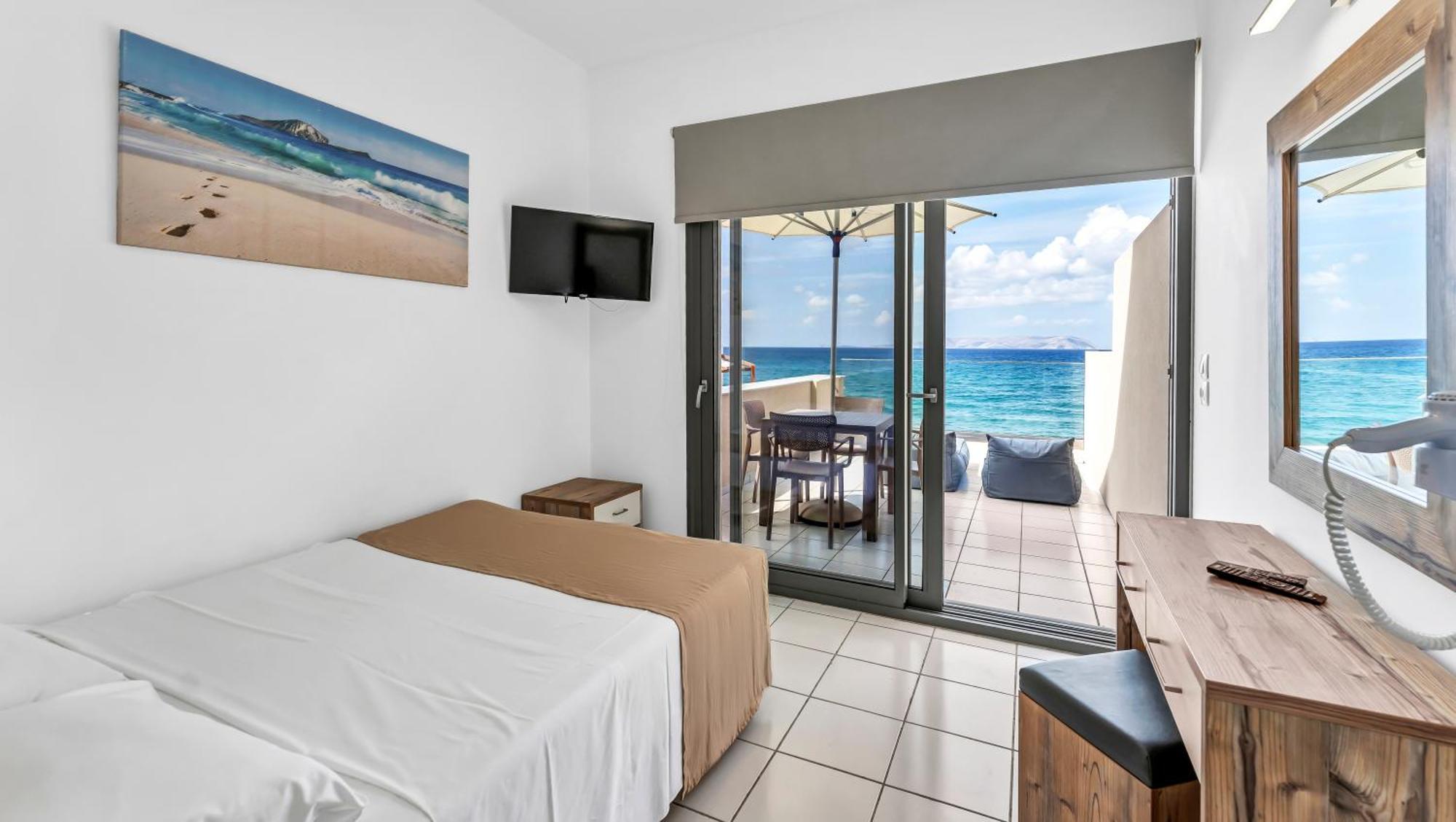 Almare Beach Kokkini Hani Exterior photo